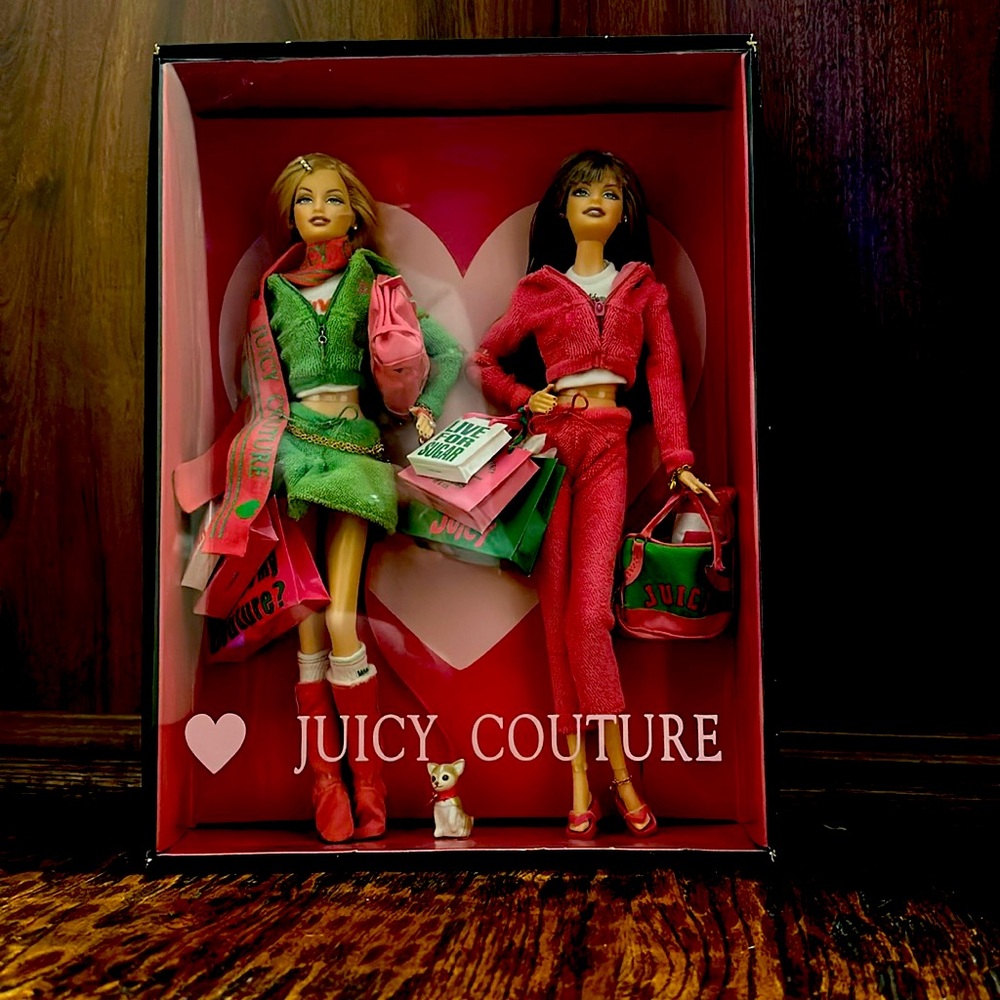 2004 Gold Label JUICY COUTURE BARBIE Dolls limited edition.